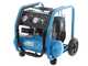 ABAC PORTABLE ROLLCAGE OS20P - Silenced, oil-less, single-phase electric air compressor - Motor 2 HP - 9 lt