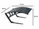 Universal station cover for robot lawn mower made of polycarbonate - medium size