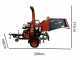 Ceccato Triton Mega Monster - Professional wheeled garden shredder - Honda GX690 engine