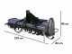 Blackstone BHTL-180 - Medium-Heavy Series Tractor Rotary Tiller - Hydraulic Displacement