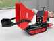 GeotechPro Geoporter 550 DHS Hydro Tracked Power Barrow - Hydraulic Dumper Barrow 500 Kg
