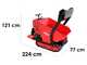GeotechPro Geoporter 550 DHS Hydro Tracked Power Barrow - Hydraulic Dumper Barrow 500 Kg