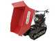 GeotechPro GeoPorter H-540D Hydro Tracked Power Barrow - Hydraulic dumper 500 Kg