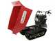 GeotechPro GeoPorter H-540D Hydro Tracked Power Barrow - Hydraulic dumper 500 Kg