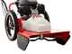 Blue Bird FLO Pro Speed 6HO - Petrol Rough Cut Mower - Blade and Line - Honda GCV200