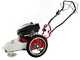Blue Bird FLO Pro Speed 6HO - Petrol Rough Cut Mower - Blade and Line - Honda GCV200