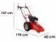 Blue Bird Domino - Petrol Rough Cut Mower - Blade and Line - Honda GCV 200 