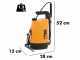 Volpi V-BLACK SMART - Electric Shoulder Sprayer Pump - Lithium Battery - 2 Bar - 5 L