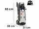 Comet KRX 1450 Plus Electric Cold Water Pressure Washer - Hose Reel - 160 bar