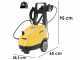 Lavor Tucson 1509 GL Electric Pressure Washer  - 160 bar max - 1450 RPM - Single-phase 3 Kw