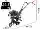 Blackstone TIL-B 360 - 150cc Petrol Garden Tiller - 5 HP