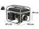 Blackstone BG 5050-X - 3.6 kW Power Generator with AVR - DC 3.2 kW Single-phase