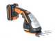 Worx WG801E.9 - 4 in 1 Battery powered grass-cutting shears - BATTERY AND BATTERY CHARGER NOT INCLUDED