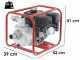 Geotech LP 50 V Petrol Water Pump with 50 mm - 2 inch Fittings