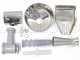 Reber 9000NP INOX- N.5 Tomato Press - 1200 W Professional Induction Motor - Gear Motor with Steel Gears