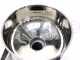 Reber 9000NP INOX- N.5 Tomato Press - 1200 W Professional Induction Motor - Gear Motor with Steel Gears