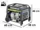 Pramac PMI3000 - 3 kW Wheeled Inverter Power Generator - DC 2.8 kW Single-phase