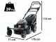 Blackstone SP4X 510 Lawn Mower with Pivoting Wheels