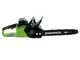 Greenworks GD40CS18 - 40V Electric Chainsaw - WITHOUT BATTERY AND CHARGER