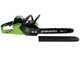 Greenworks GD40CS18 - 40V Electric Chainsaw - WITHOUT BATTERY AND CHARGER