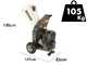 BlackStone DSP 150 BS - Petrol garden shredder - 420cc Briggs &amp; Stratton gasoline engine