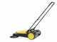 K&auml;rcher S 4 Twin Manual Hand-push Power Sweeper with collection basket - 20 L Collector
