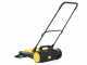 K&auml;rcher S 4 Twin Manual Hand-push Power Sweeper with collection basket - 20 L Collector