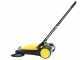 K&auml;rcher S 4 Twin Manual Hand-push Power Sweeper with collection basket - 20 L Collector