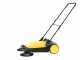 K&auml;rcher S 4 Twin Manual Hand-push Power Sweeper with collection basket - 20 L Collector