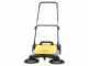 K&auml;rcher S 4 Twin Manual Hand-push Power Sweeper with collection basket - 20 L Collector