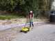 K&auml;rcher S 4 Twin Manual Hand-push Power Sweeper with collection basket - 20 L Collector