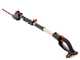 Worx WG252E Battery-powered Electric Hedge Trimmer on Telescopic Pole - 20V Battery - 45 cm Steel Blade