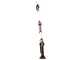 Worx WG252E Battery-powered Electric Hedge Trimmer on Telescopic Pole - 20V Battery - 45 cm Steel Blade