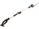 Worx WG252E battery-powered electric hedge trimmer with telescopic extension pole - 20V battery - 45 cm steel blade