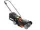Worx WG743E Battery-powered Electric Lawn Mower - 2 X 20 V 4Ah Batteries