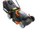 Worx WG743E Battery-powered Electric Lawn Mower - 2 X 20 V 4Ah Batteries