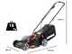 Worx WG743E Battery-powered Electric Lawn Mower - 2 X 20 V 4Ah Batteries