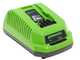 Greenworks G40PHA Adjustable Electric Hedge Trimmer on Telescopic Pole, 40 V - 40V/2Ah Battery