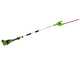 Greenworks G40PHA Adjustable Electric Hedge Trimmer on Telescopic Pole, 40 V - 40V/2Ah Battery