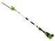 Greenworks G40PHA Adjustable Electric Hedge Trimmer on Telescopic Pole, 40 V - 40V/2Ah Battery