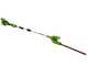 Greenworks G40PHA Adjustable Electric Hedge Trimmer on Telescopic Pole, 40 V - 40V/2Ah Battery