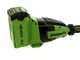 Greenworks G40PHA Adjustable Electric Hedge Trimmer on Telescopic Pole, 40 V - 40V/2Ah Battery