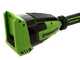 Greenworks G40PHA Adjustable Electric Hedge Trimmer on Telescopic Pole, 40 V - 40V/2Ah Battery