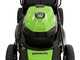 Greenworks GD40LM46SPK4 Battery-powered Electric Lawn Mower 40 V