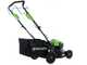 Greenworks GD40LM46SPK4 Battery-powered Electric Lawn Mower 40 V