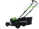 Greenworks GD40LM46SPK4 Battery-powered Electric Lawn Mower 40 V