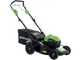 Greenworks GD40LM46SPK4 Battery-powered Electric Lawn Mower 40 V