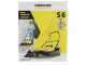 K&auml;rcher S 6 Manual Hand-push Power Sweeper with collection basket - Height Adjusting Knob - 38 L Collector