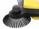 K&auml;rcher S 6 Manual Hand-push Power Sweeper with collection basket - Height Adjusting Knob - 38 L Collector