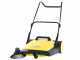 K&auml;rcher S 6 Manual Hand-push Power Sweeper with collection basket - Height Adjusting Knob - 38 L Collector